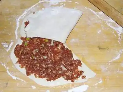 Make Old Beijing meatloaf step 3