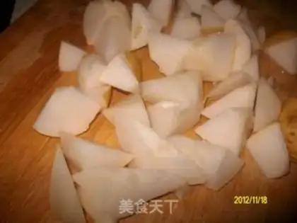 Make Sweet pear step 2