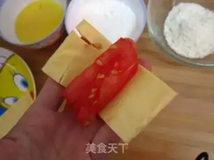 Make Gilley cheese rolls step 5