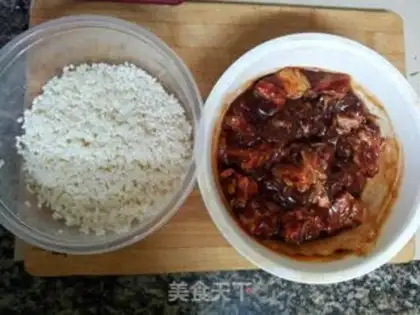 Make Herbal rice ribs step 4