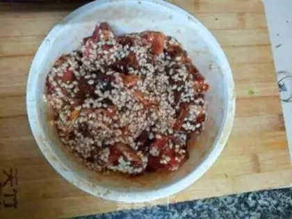 Make Herbal rice ribs step 6