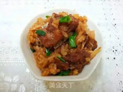 Make Herbal rice ribs step 9