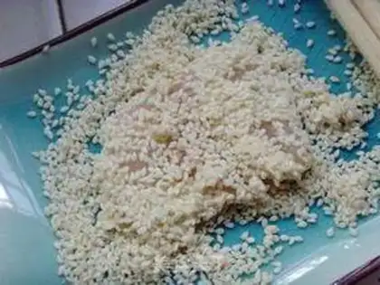 Make Sesame fish step 7
