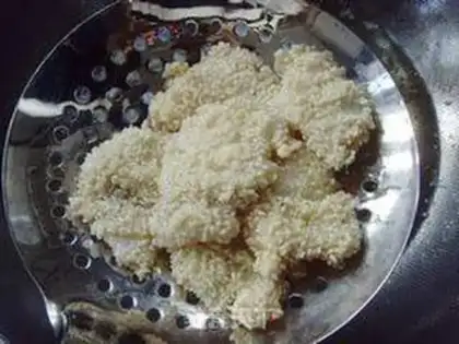 Make Sesame fish step 9