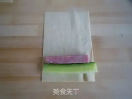 Make Taste the bean roll step 3