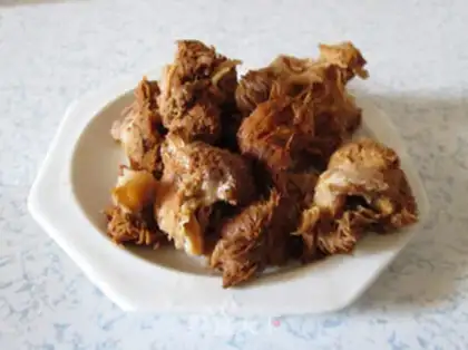Make Monkey mushrooms for oil step 5