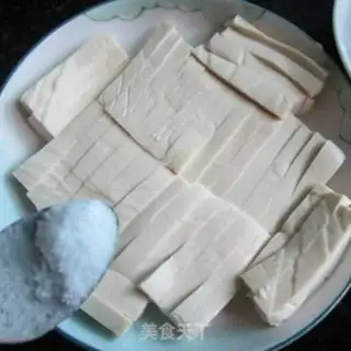 Make Sour pepper tofu step 2