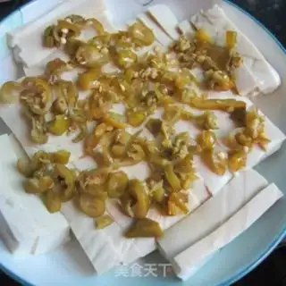Make Sour pepper tofu step 3