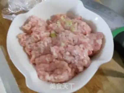 Make The cabbage with meat buns step 5