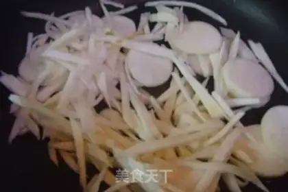 Make White, fried shrimp step 4