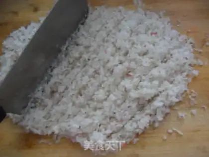 Make radish meat dumplings step 1