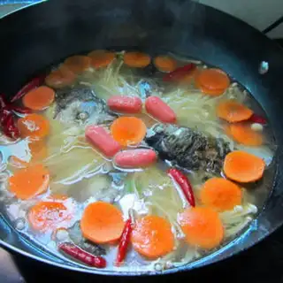 Make Fish head vase pan step 6