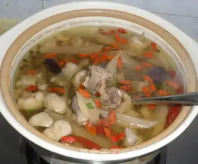 Make Old radish duck soup step 12
