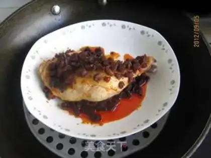 Make Frozen hand tore chicken step 8