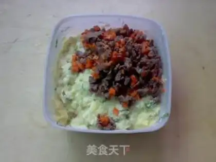 Make Beef rice omelet step 3
