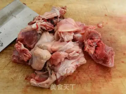 Make Powder chicken step 0