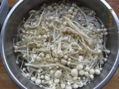 Make cucumber golden egg dry step 0