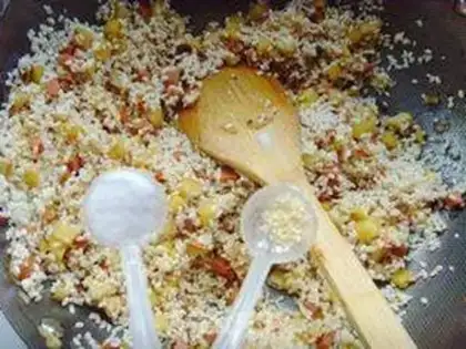 Make Potato rice step 15