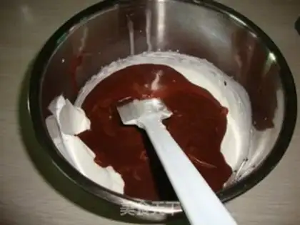 Make Chocolate fruit mousse step 25