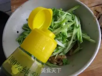 Make cucumber golden egg dry step 10