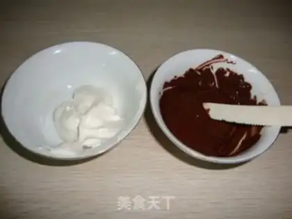 Make Chocolate fruit mousse step 29