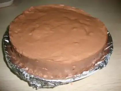 Make Chocolate fruit mousse step 31