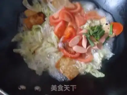 Make Tofu soup step 6