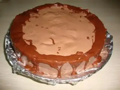 Make Chocolate fruit mousse step 32