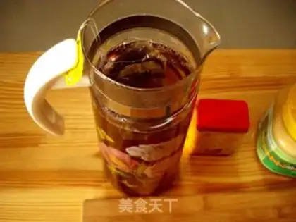 Make Honey lemon tea step 2