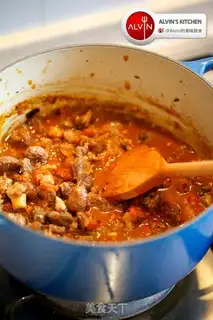 Make Spicy beef step 1