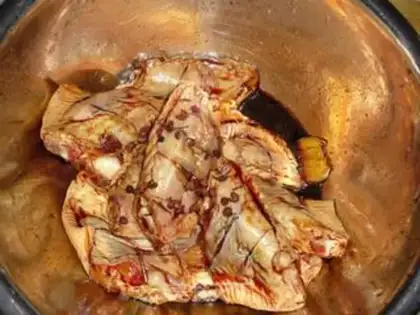 Make Tea chicken wings step 2