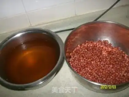 Make Homemade red bean sand step 1