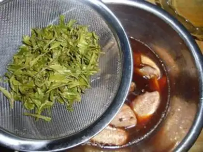 Make Tea chicken wings step 3
