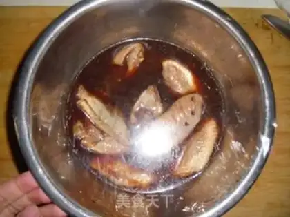 Make Tea chicken wings step 4