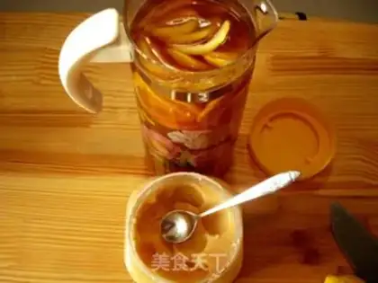 Make Honey lemon tea step 8