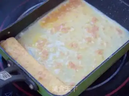 Make Egg rolls step 4