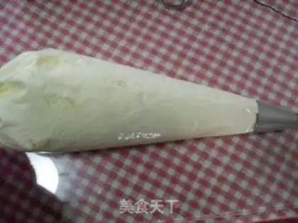 Make Fresh milk puff step 12