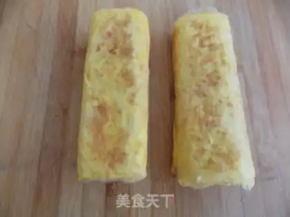 Make Egg rolls step 7
