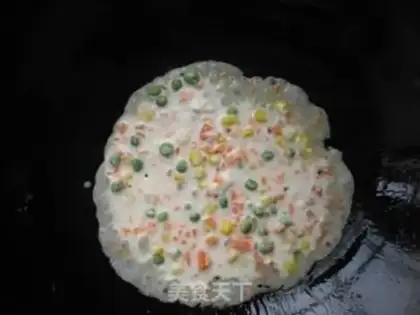 Make Corn pea carrots step 4
