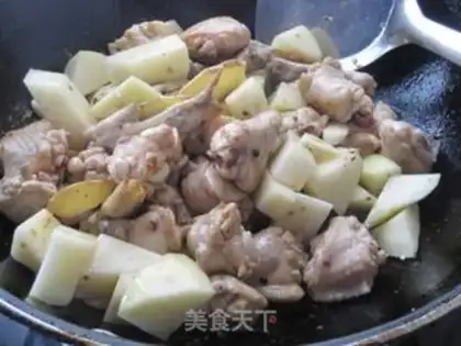 Make Potato fried chicken wings step 3
