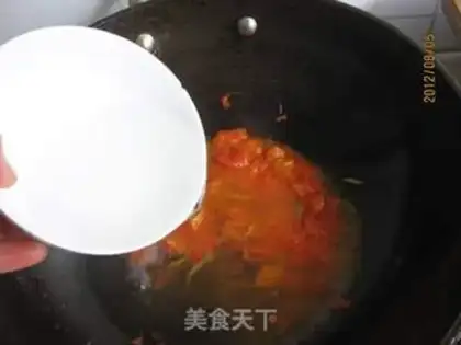 Make Tomato crab soup step 7