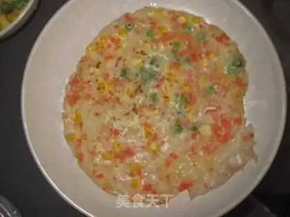 Make Corn pea carrots step 5
