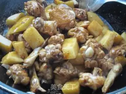 Make Potato fried chicken wings step 4
