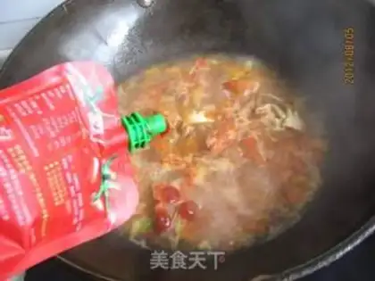 Make Tomato crab soup step 9