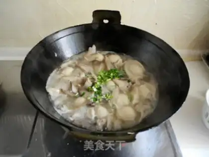 Make Pumpkin fishball soup step 6