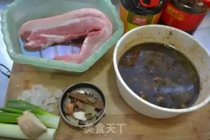 Make Siamese meat and meat step 0