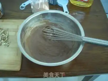 Make Brownie pudding step 0
