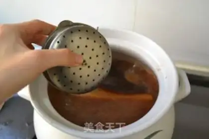 Make Siamese meat and meat step 6