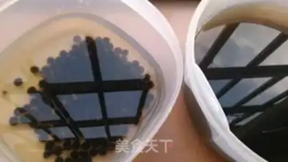 Make A smooth pearl tea step 3