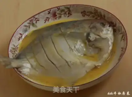 Make Red-burned even fish step 4